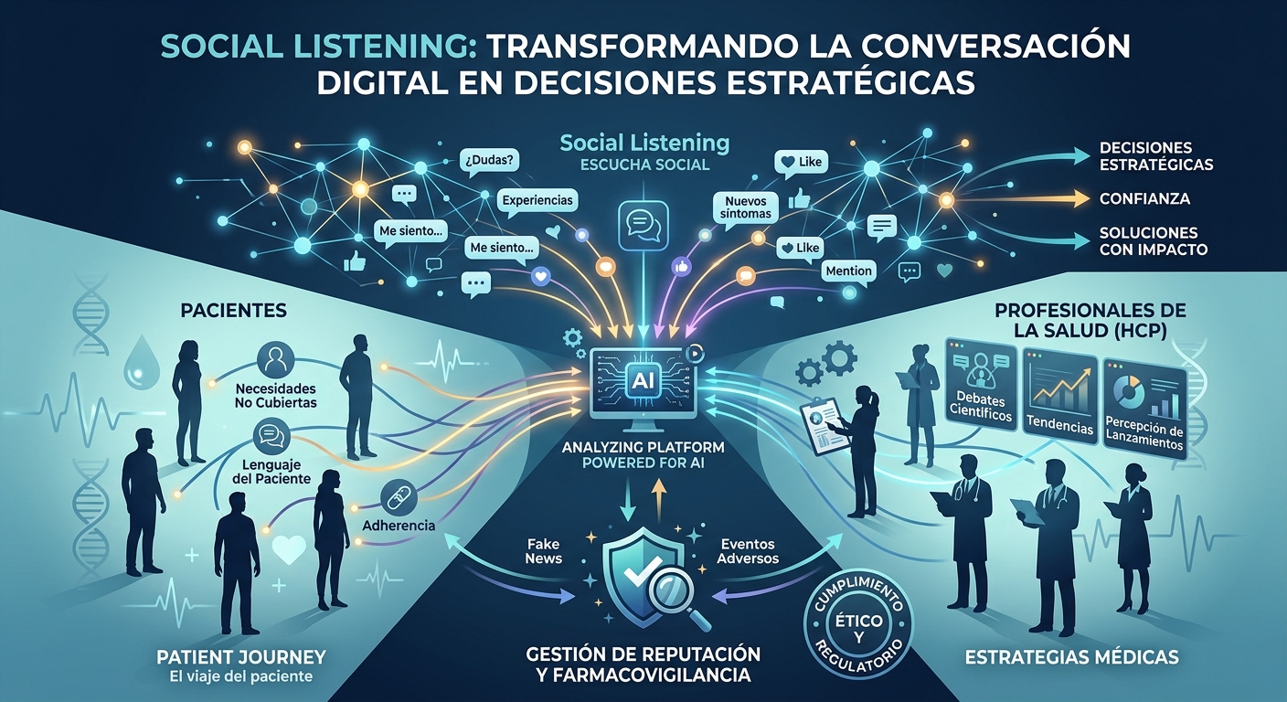 Social Listening en la industria farmacéutica